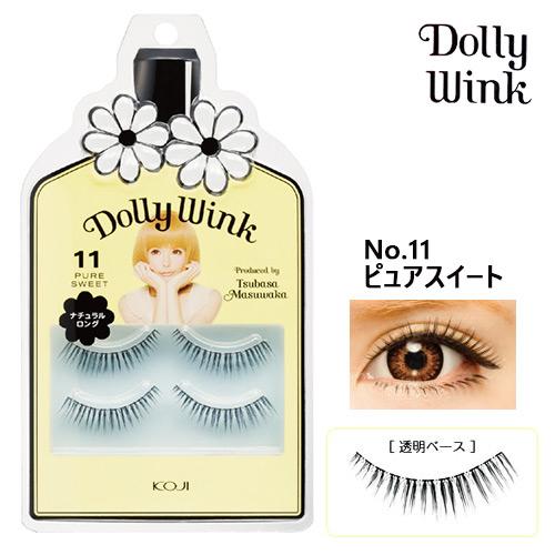 益若つばさプロデュース ドーリーウインク アイラッシュ No.11 ピュアスイート 2ペア つけまつ...