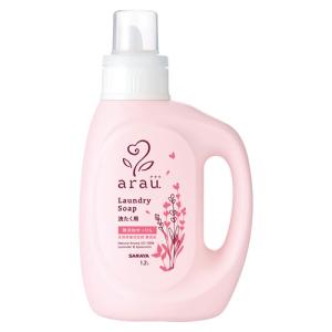 arau. アラウ 無添加 洗濯用せっけん ゼラニウム 本体 1.2L 液体洗剤