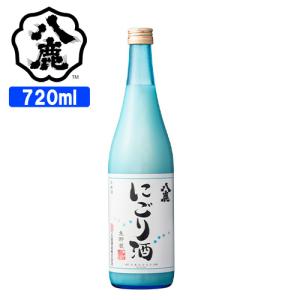 とろりと濃厚なコクと甘さ 八鹿にごり酒 15度 720ml 生貯蔵 大甘口 日本酒 食べるお酒 ロックスタイル ギフト お土産 八鹿酒造 送料込