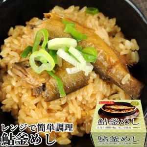 レンジで加熱するだけ簡単調理 鮎釜めし レンジ調理  大分県日田市産鮎&国産もち米使用 マルナカ フーズ