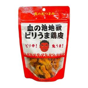 血の池地獄ピリうま鶏皮 40g×3個セット ピ...の詳細画像3