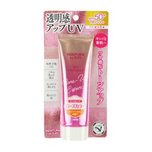 SPF50+/PA++++/UV耐水性★ メンターム(MENTURM) ザサントーンアップUVエッセンス＜日やけ止めジェル＞ ローズ 80g 近江兄弟社(OMI)｜cosmebox