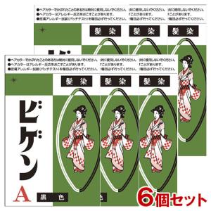 ビゲン(Bigen) A 黒色 6g×6個セット...の商品画像