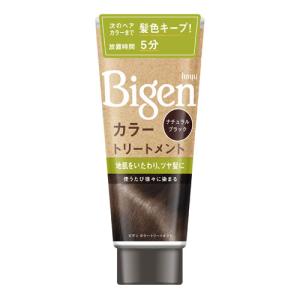 ビゲン(Bigen) カラートリートメント ナチュラルブラック 180g ホーユー(hoyu)｜cosmebox