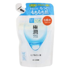 極潤ヒアルロン液 つめかえ用 化粧水 170mL 肌ラボ ハダラボ HADALABO ロート製薬(ROHTO)｜cosmebox