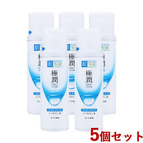 5個セット 極潤ヒアルロン液 ライトタイプ 化粧水 170mL 肌ラボ ハダラボ HADALABO ...