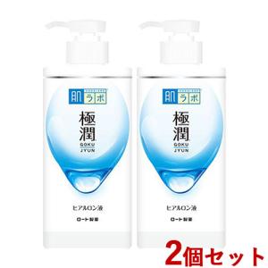 2個セット 極潤ヒアルロン液 大容量ポンプタイプ 化粧水 400mL 肌ラボ ハダラボ HADALABO ロート製薬(ROHTO) 送料込｜cosmebox