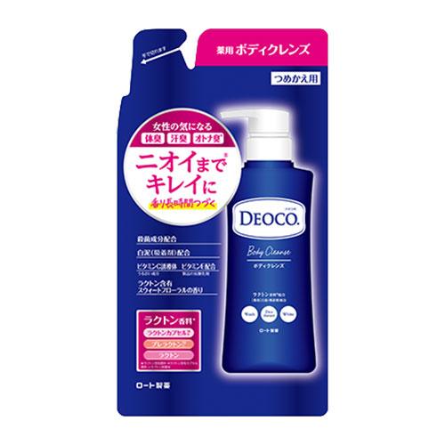 デオコ(DEOCO) 薬用ボディクレンズ つめかえ用 250ml ボディウォッシュ 医薬部外品 ロー...