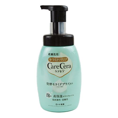 泡の高保湿ボディウォッシュ 450ml ケアセラ(CareCera) ロート製薬(ROHTO)