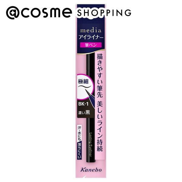 メディア ラスティングアイライナーＡ(BK-1濃い黒) 0.6mL
