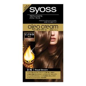 syoss(サイオス) オレオクリーム ヘアカラー(3N ロイヤルブラウン) 50g+50g