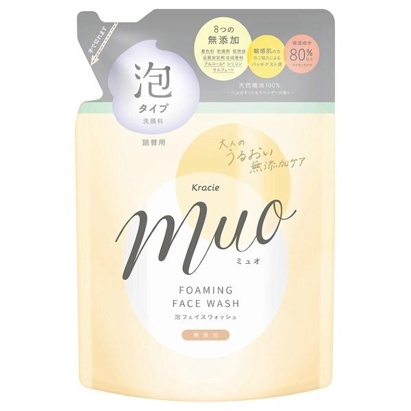 muo(ミュオ) 泡の洗顔料(詰替用　) 180ml