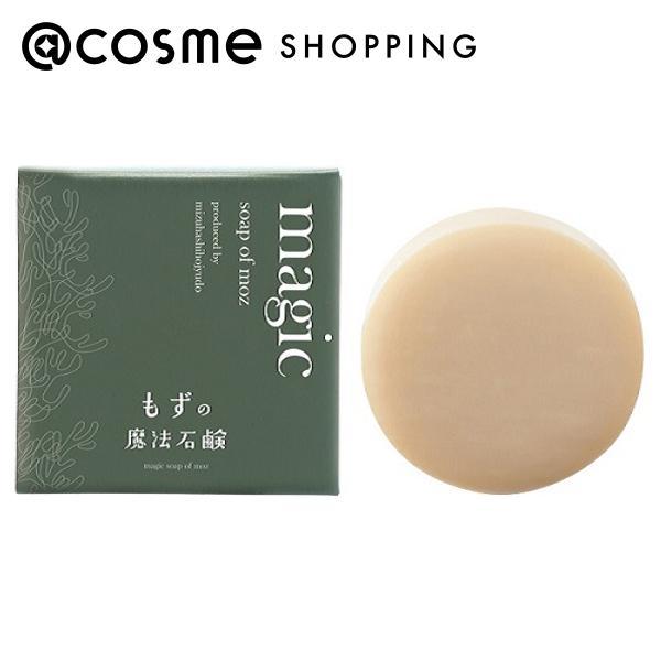 「ポイント10%バック 4月5日」水橋保寿堂製薬 もずの魔法石鹸(本体) 80g