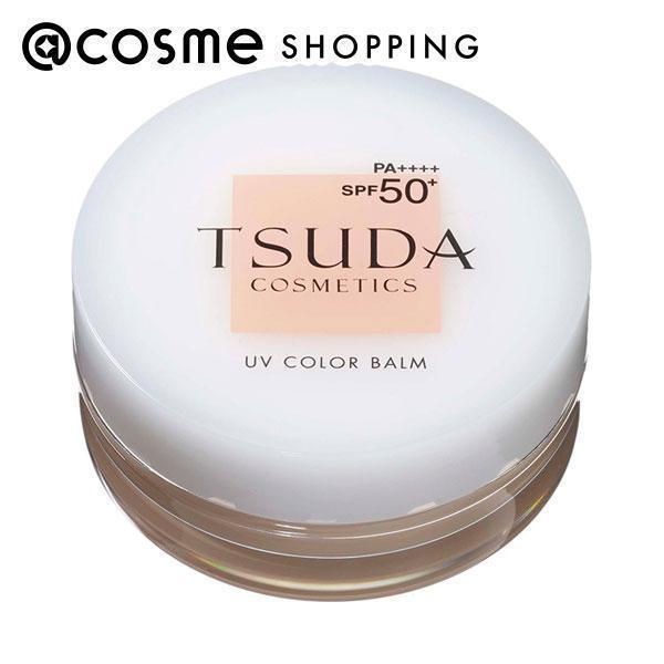 TSUDA COSMETICS UVカラーバーム(本体/無香料 ナチュラルピンク) 18g3 _23...