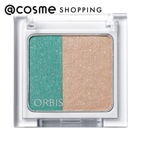 オルビス ツイングラデーションアイカラー(本体/無香料 ターコイズシー 肌になじむシアーグリーン)