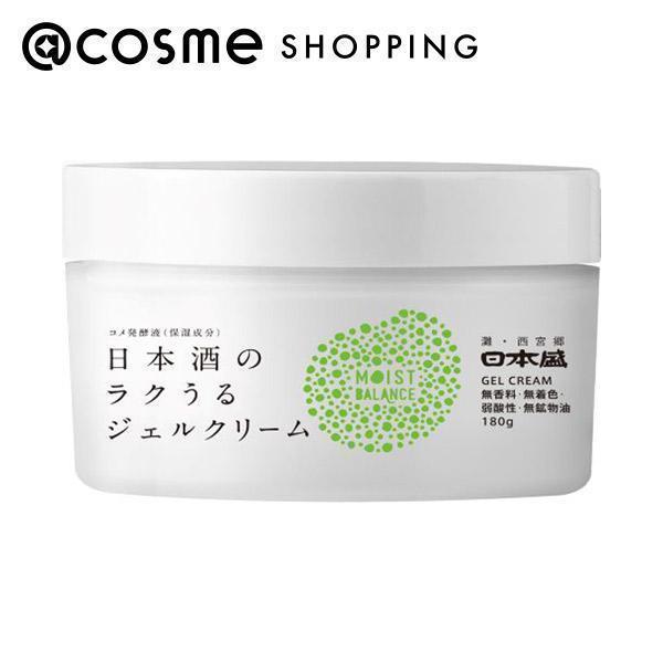 日本盛 日本酒のラクうるジェルクリーム(本体/無香料) 180g