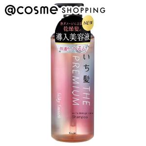 「ポイント10%バック 8月25日」いち髪 いち髪 THE PREMIUM エクストラダメージケアシャンプー（シルキースムース）(本体（ポンプ）/八重桜の香り) 480ml