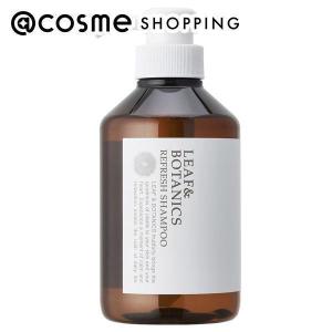 「ポイント10％バック 4月25日」 LEAF＆BOTANICS （リーフアンドボタニクス） リフレッシュシャンプー 400ml｜cosmecom