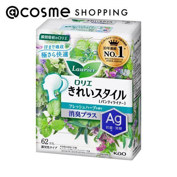 ロリエ きれいスタイル フレッシュハーブの香り 消臭プラス 62個入り