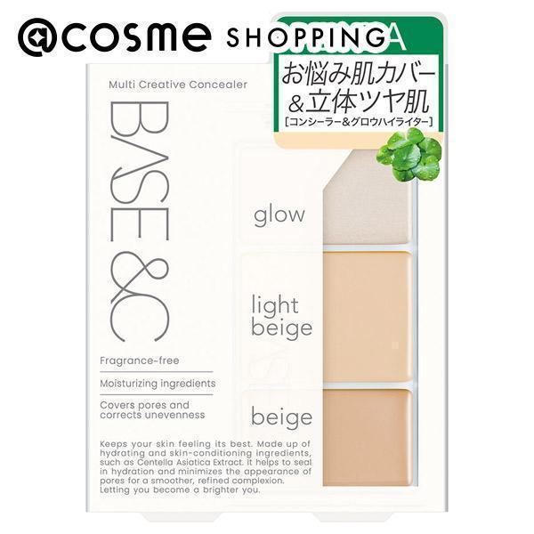 「ポイント10%バック 11月30日まで」 BASE&amp;C マルチクリエイティブコンシーラー(01) ...