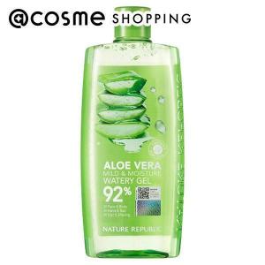 「ポイント10％バック 4月25日」 ネイチャーリパブリック マイルド＆モイスチャーアロエジェル 310ml｜cosmecom