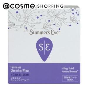 Summer&apos;s Eve(サマーズイブ) フェミニンクレンジングワイプ ノーマルスキン 16枚