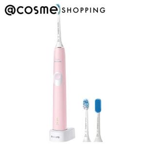 「ポイント10％バック 4月25日」 フィリップス（Philips） Sonicare ProtectiveClean 4300 電動歯ブラシ(HX6806/72 パステルピンク)｜cosmecom