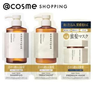 「ポイント10％バック 6月5日」 ボトルワークス ハニーク 1DAYトライアル トリプルセット (アクアブロッサムハニーの香り) 10mL/10mL/10gの商品画像