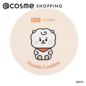 「ポイント10％バック 4月25日」 エチュード ダブルラスティング クッショングロウ(BT21 ニュートラルベージュ) 15g｜cosmecom