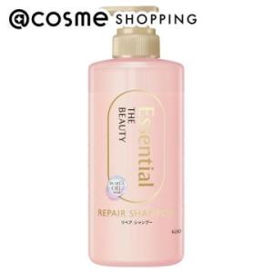 エッセンシャル ザビューティ 髪のキメ美容リペアシャンプー(本体/ポンプ) 450ml｜cosmecom