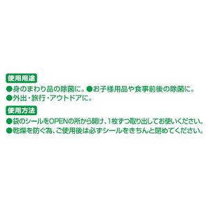 エリエール 除菌ノンアルコールタオル 携帯用 32枚の詳細画像3