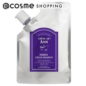 CREME DE ANN パープルクリームシャンプー(本体/クリーム状/チュベローズウッド) 200g｜cosmecom