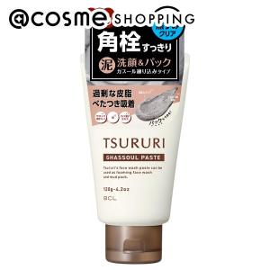 「ポイント10％バック 4月25日」 ツルリ 洗顔ペースト ガスール(フレッシュハーブの香り) 120g｜cosmecom