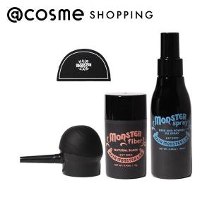 hair monster lab モンスターファイバーセット(ナチュラルブラック) 12g、100ml｜cosmecom