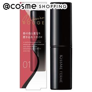 「ポイント10％バック 4月25日」 キスミー フェルム ミセイロルージュ(01 ハイコーラル) 3.7g｜cosmecom