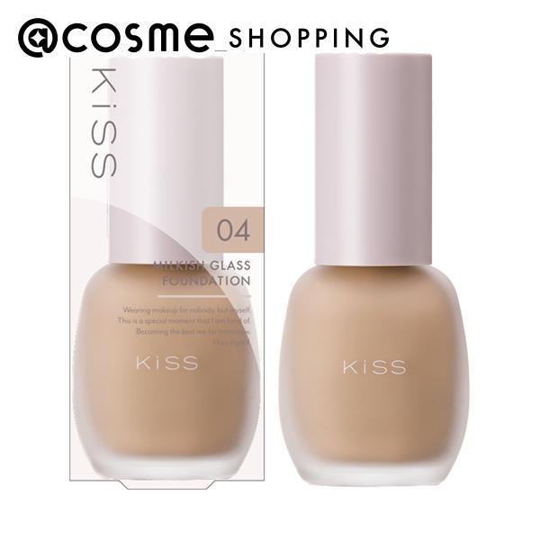 キス ミルキッシュガラスファンデ(04 オークル) 30g