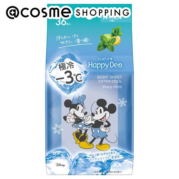 マンダム ハッピーデオ ボディシート 極冷(シャープミント) 36枚