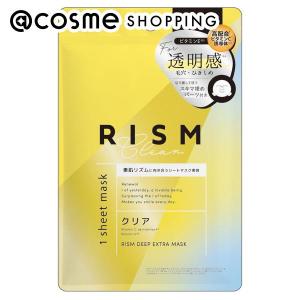 「ポイント10％バック 4月25日」 RISM ディープエクストラマスク クリア 1枚｜cosmecom