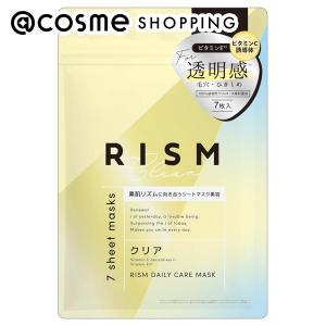 「ポイント10％バック 4月25日」 RISM デイリーケアマスク クリア 7枚｜cosmecom