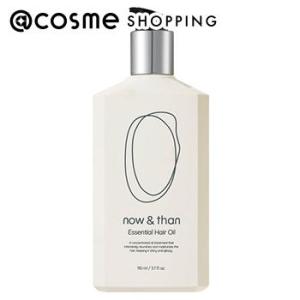 now&amp;than エッセンシャルヘアオイル(本体/上品で華やかなペア―&amp;フリージアの香り) 70ml