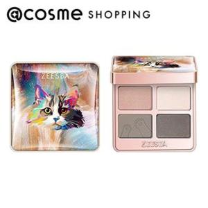 ポイント10%バック 10月25日」ZEESEA アニマルアイシャドウ 猫