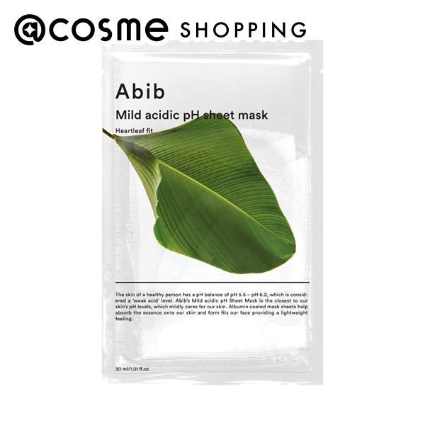 アビブ 弱酸性pHシートマスク ドクダミフィット 30mL×3枚