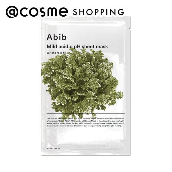 アビブ 弱酸性pHシートマスク 復活草フィット 30mL×3枚