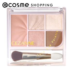 「ポイント10%バック 8月25日」セザンヌ フェイスアイパレット(01 ピュアコーラル) 2.85g