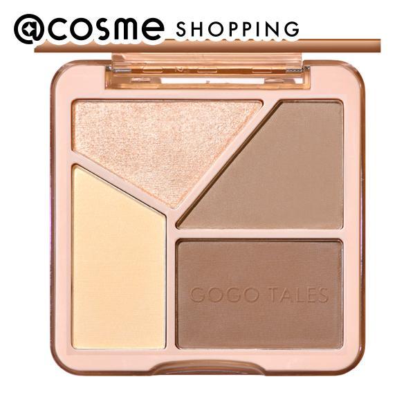 GOGO TALES マイシェーディングハイライトパレット(02 ウォームトーン) 12.5g