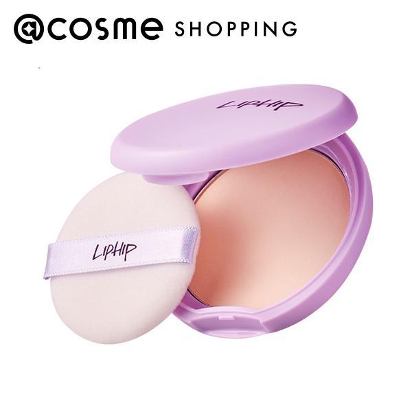 LIPHIP パウダーパクト(本体/サラサラ 02ライト) 10g