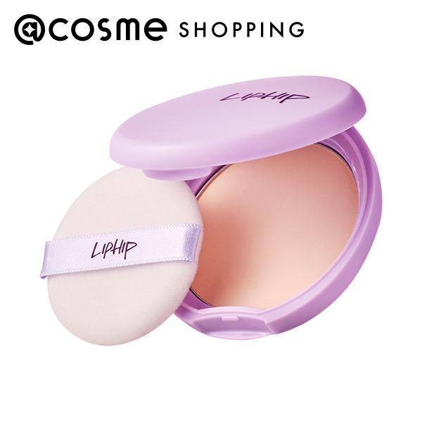 LIPHIP パウダーパクト(本体/サラサラ 03ナチュラル) 10g