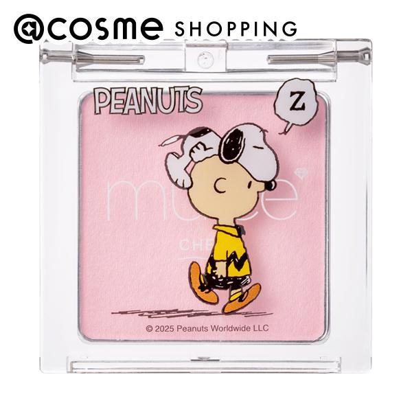 muice ぽわんチーク P(本体 PN02 ベビメロピンク) 3.6g