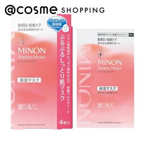 ミノン アミノモイスト ぷるぷるしっとり肌マスク(本体/無香料) 22mL×4枚