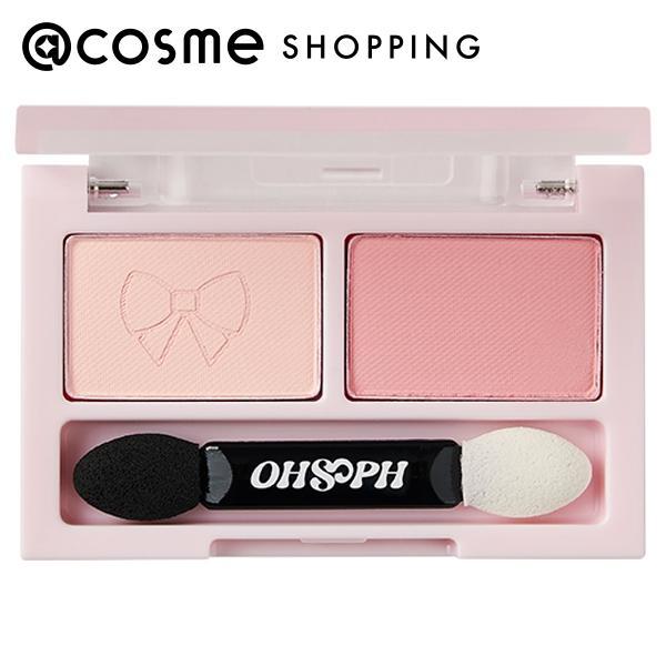 OHSOPH ダブルアップデュアルシャドウパレット(02 ベリテ ピンク) 2.8g